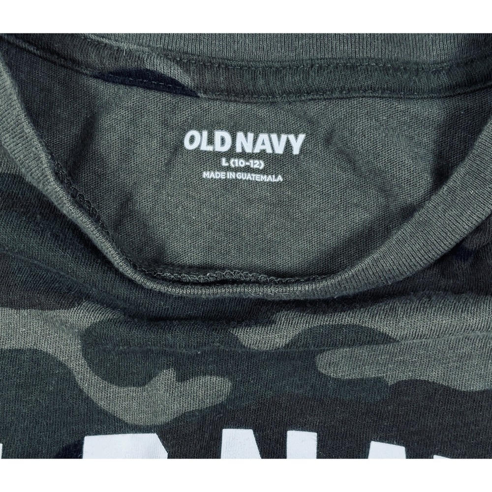 Old Navy Camo Short Sleeve T-Shirt Womens Medium (10-12) - Picture 3 of 5